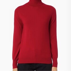 Express Wool Cashmere Blend Red Sweater